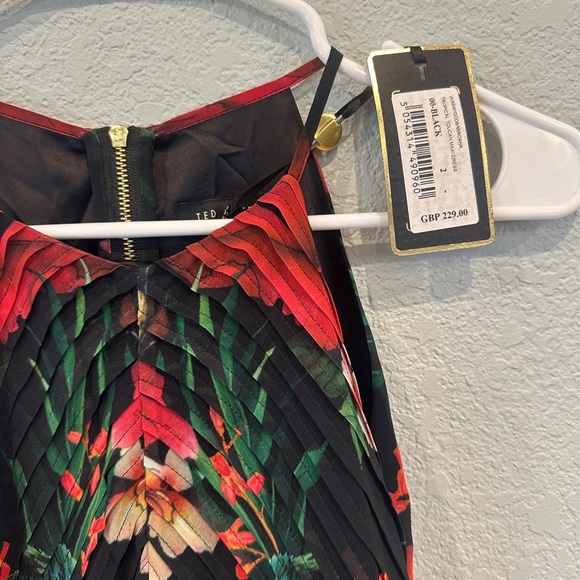 NWT Ted Baker London Mircana Toucan Maxi Dress Tropical - 2 - Picture 3 of 8